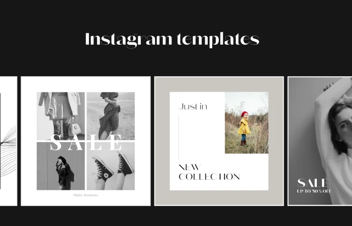 Sale Instagram Templates  - Free Figma Template
