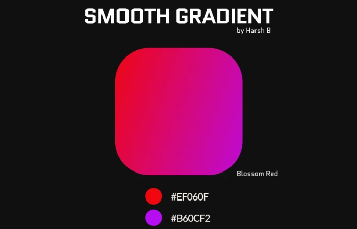 Smooth Gradient - Blossom Red [01]  - Free Figma Template