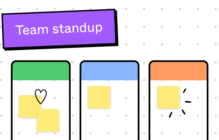 Stand-up  - Free Figma Template