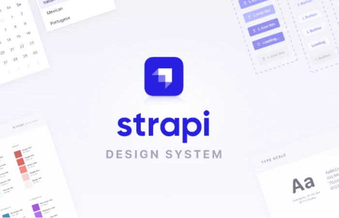 Strapi - UI Kit   - Free Figma Template
