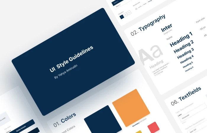 Style Guidelines  - Free Figma Template