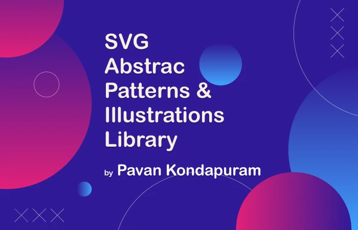SVG Abstrac patterns & Illustrations  - Free Figma Template