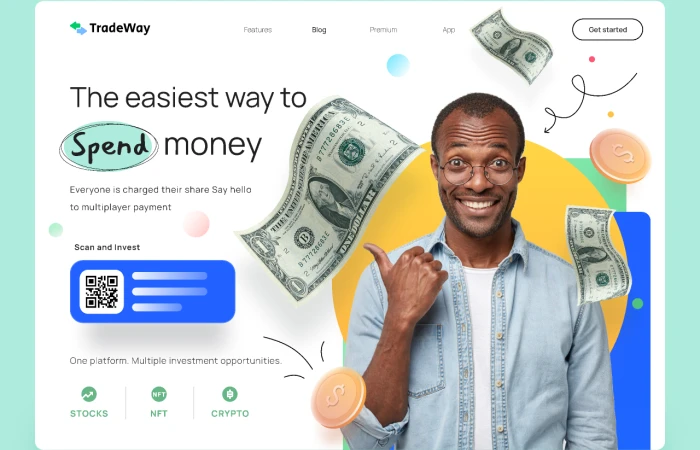 TradeWay  - Free Figma Template