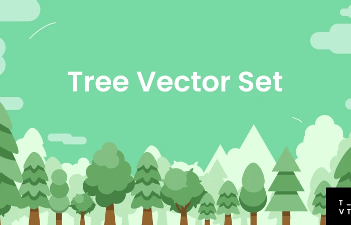 Tree Vector Set  - Free Figma Template