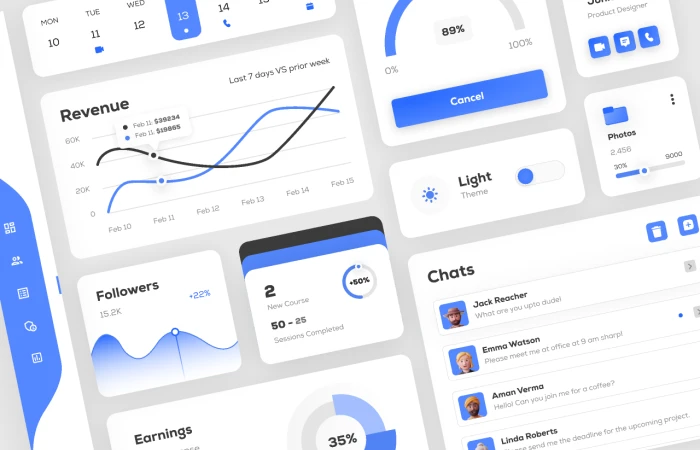 UI Components  - Free Figma Template