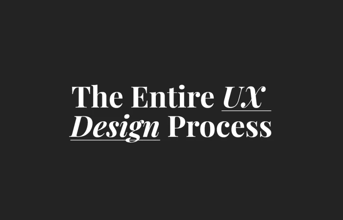 UX Design Process  - Free Figma Template