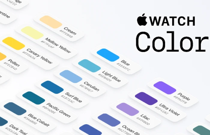 watchOS Colors  - Free Figma Template