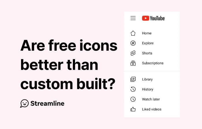 We changed Youtube's icons  - Free Figma Template