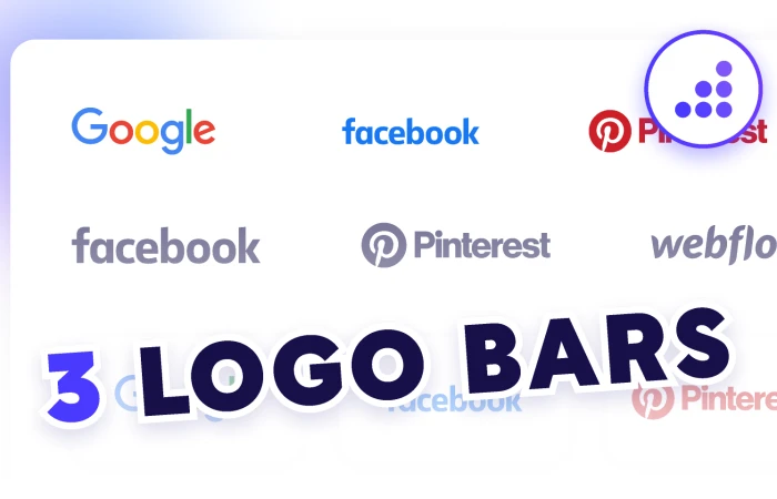 Website Logo Bars | BRIX Templates  - Free Figma Template