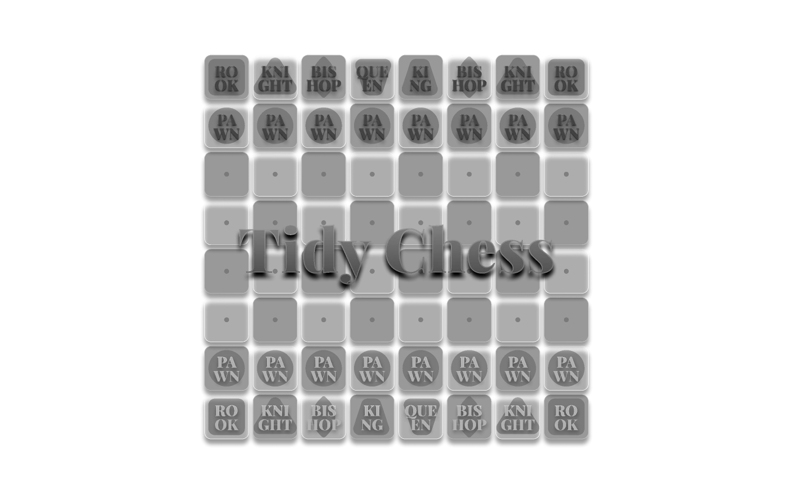 Tidy Chess for Figma and Adobe XD
