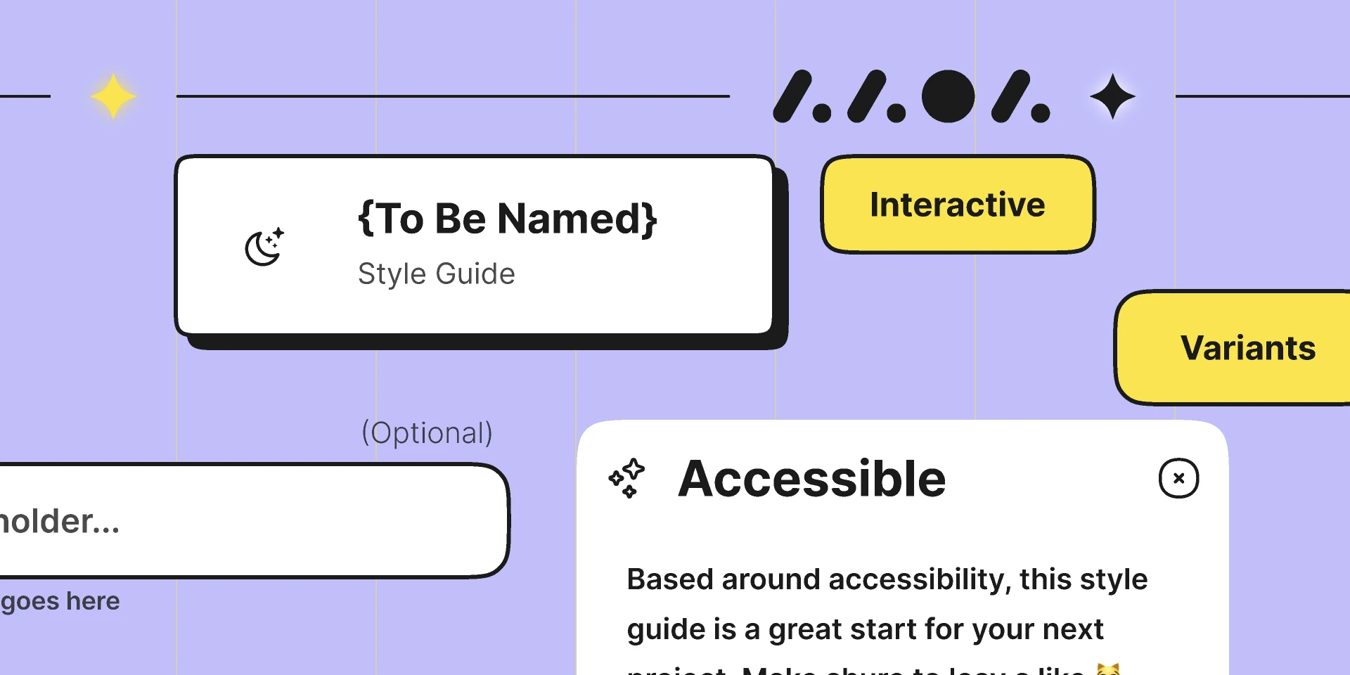 {To Be Named} Style Guide for Figma and Adobe XD