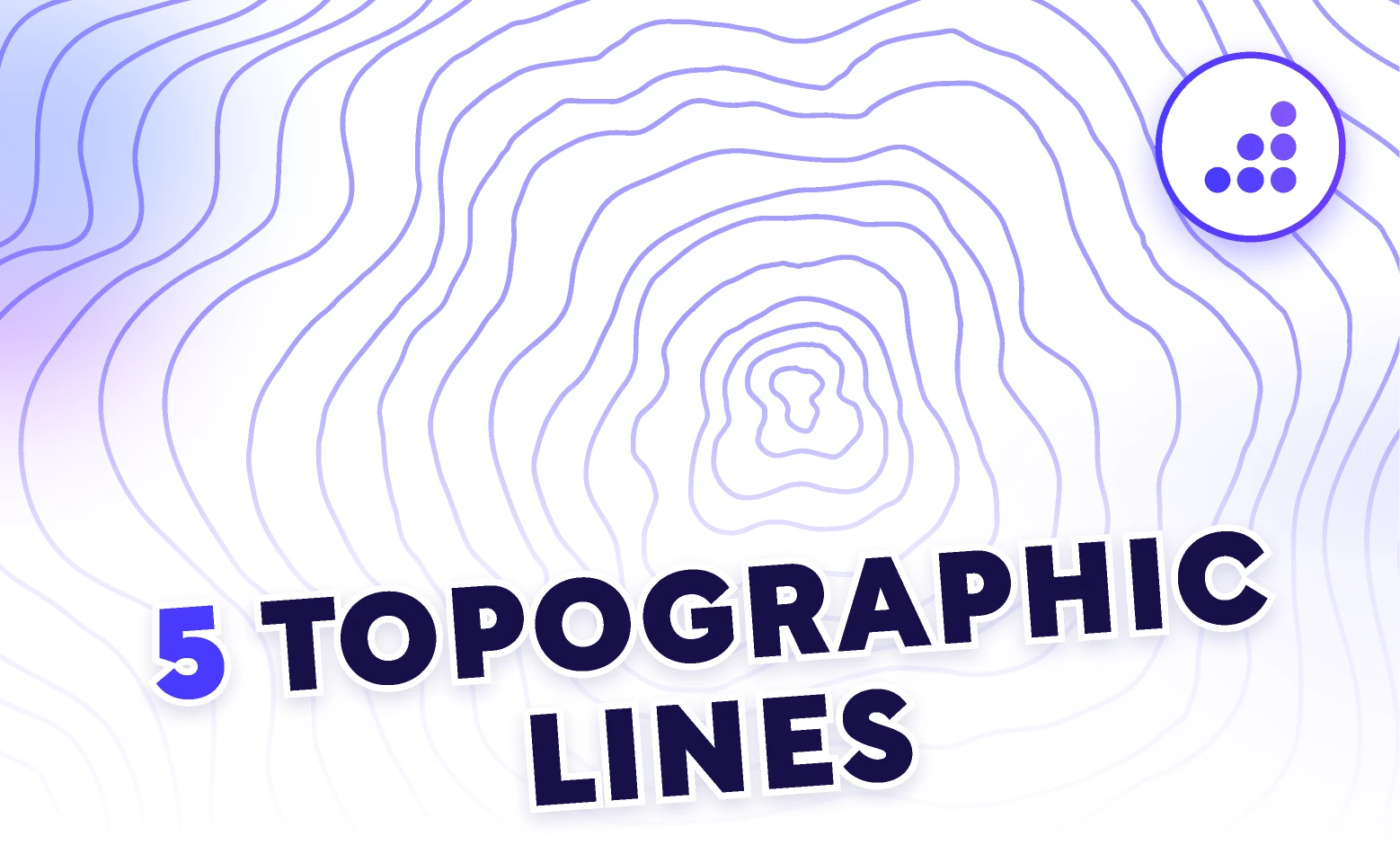 Topographic Lines & Patterns | BRIX Templates for Figma and Adobe XD