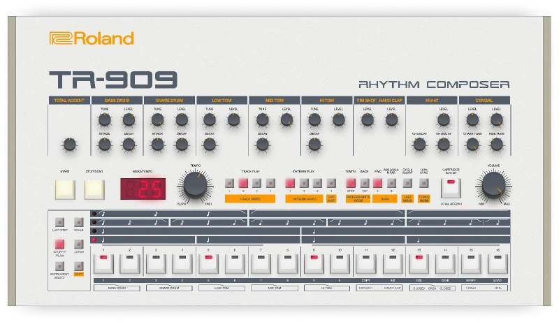 TR-909 for Figma and Adobe XD