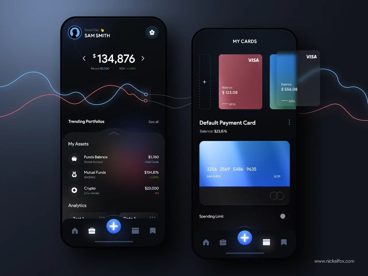 Trading & Payments App for Figma and Adobe XD