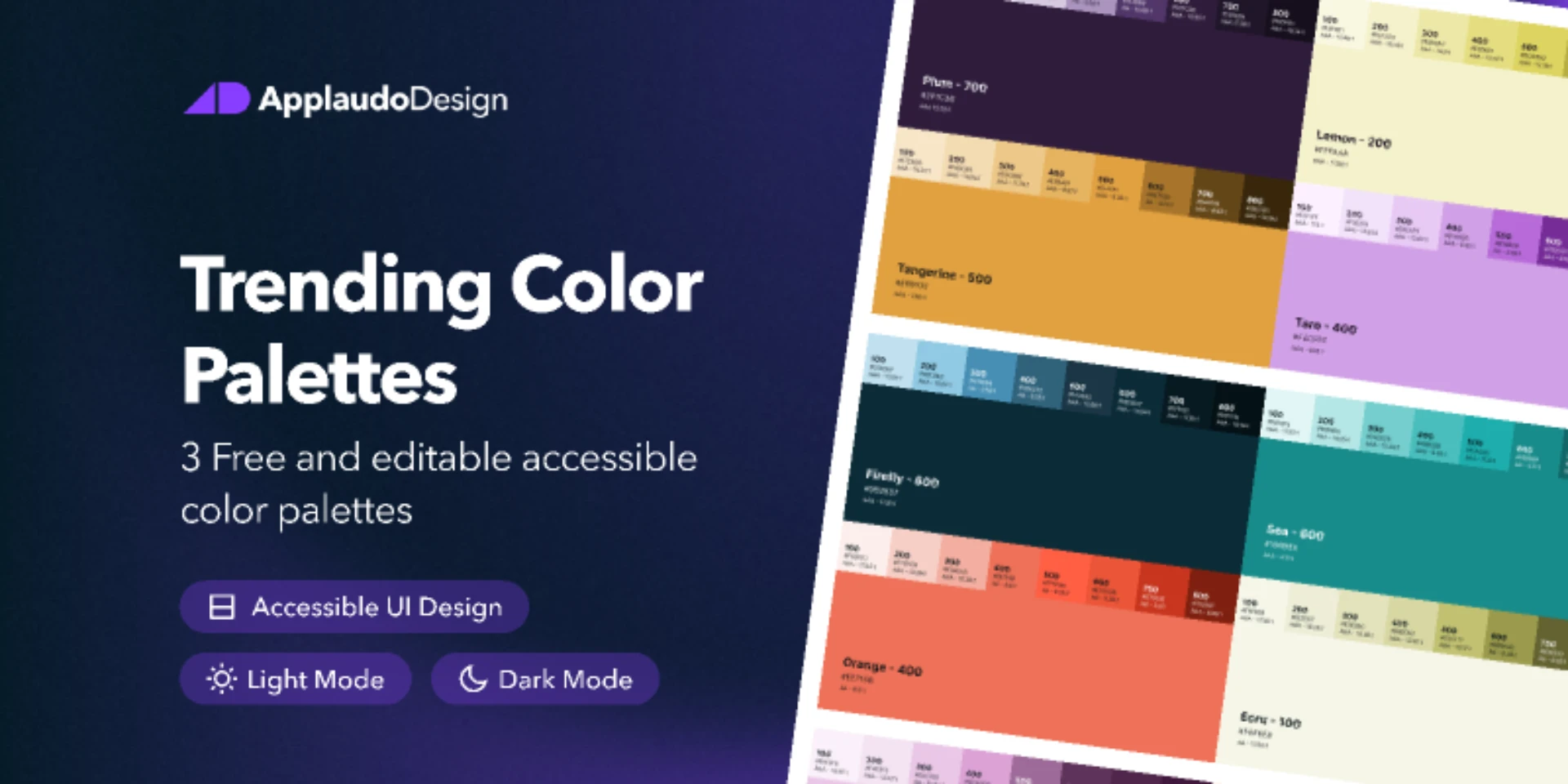 Trending Color Palettes for Figma and Adobe XD