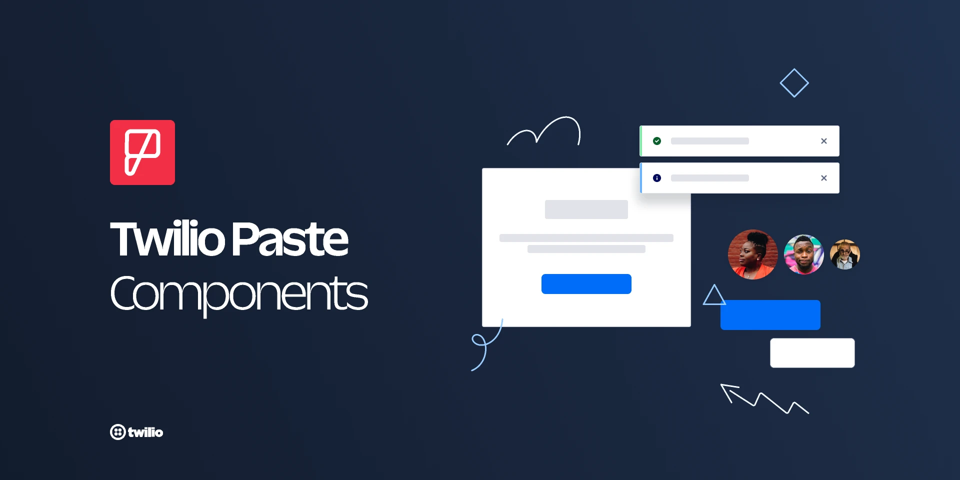 Twilio Paste Components for Figma and Adobe XD