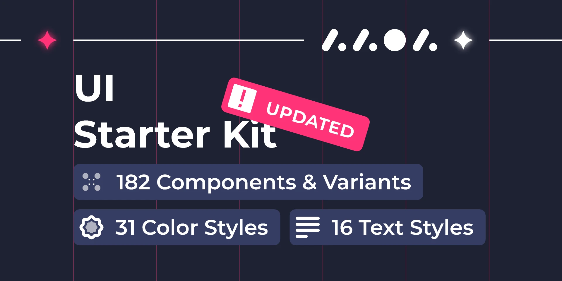 UI Starter Kit for Figma and Adobe XD