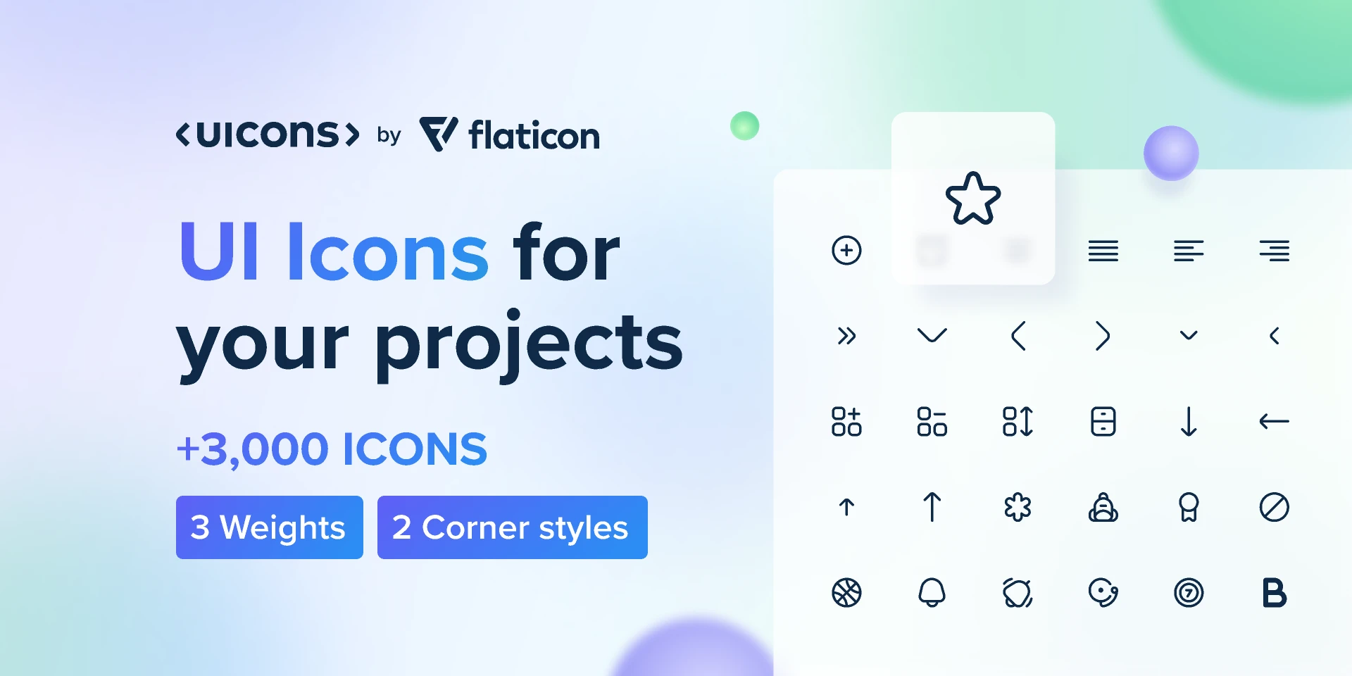 Uicons by Flaticon | Free interface icons for Figma and Adobe XD