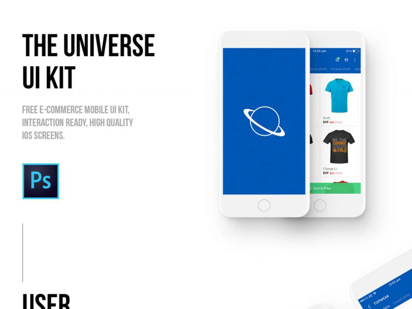 Universe E-commerce UI Kit  - Free Figma Template