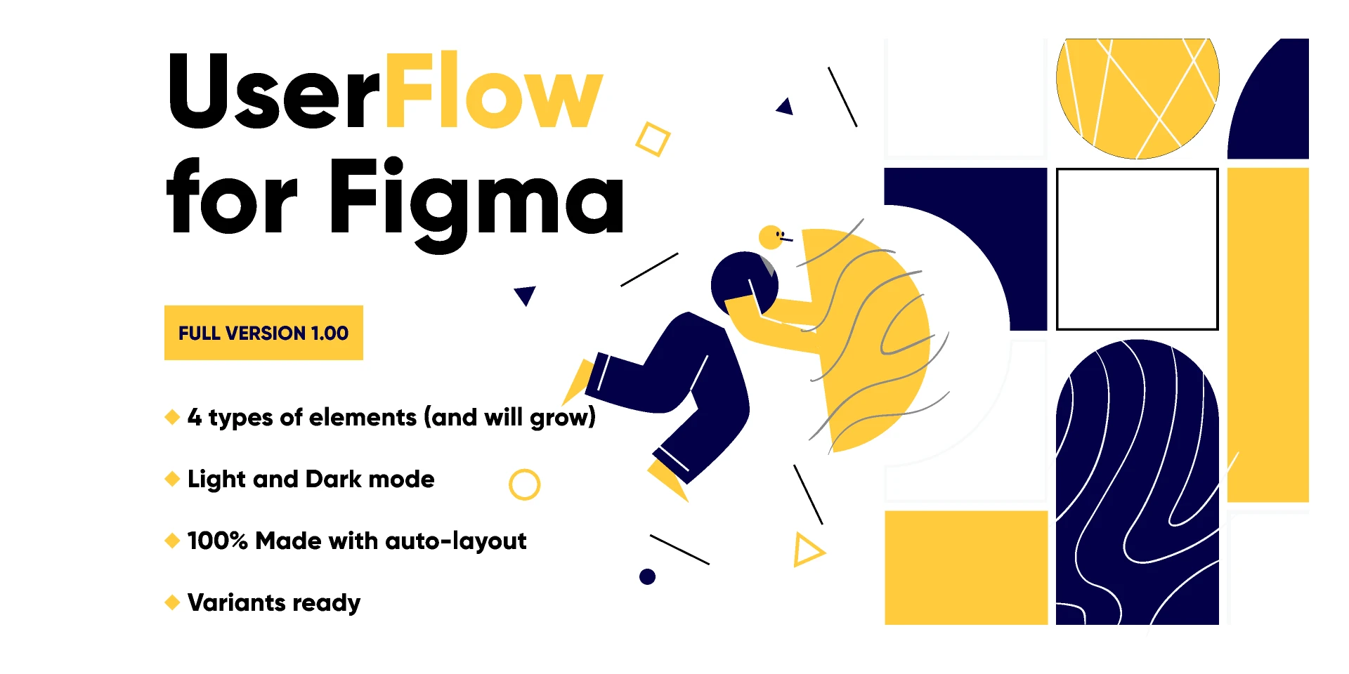 User Flow for Figma for Figma and Adobe XD