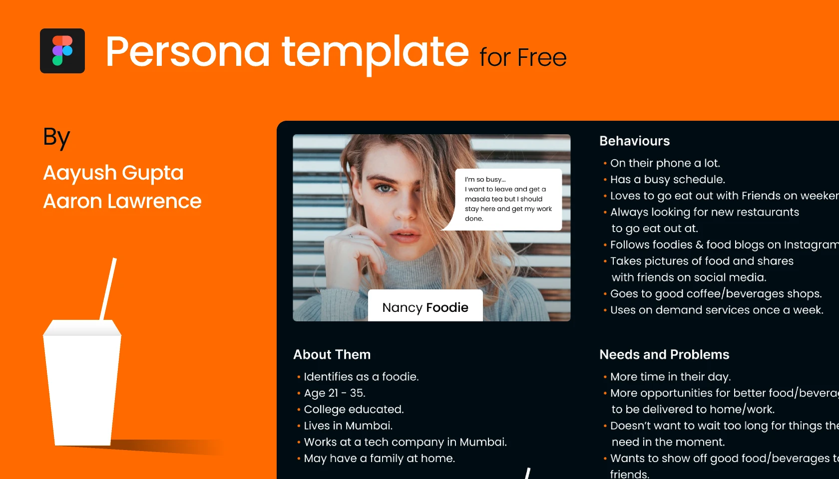 User Persona Templates | Free for Figma and Adobe XD