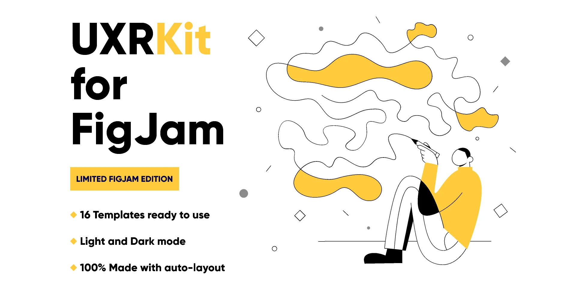 UX and Research Kit - Jam Edition for Figma and Adobe XD