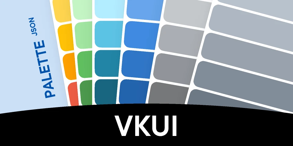 VKUI Color Palette for Figma and Adobe XD
