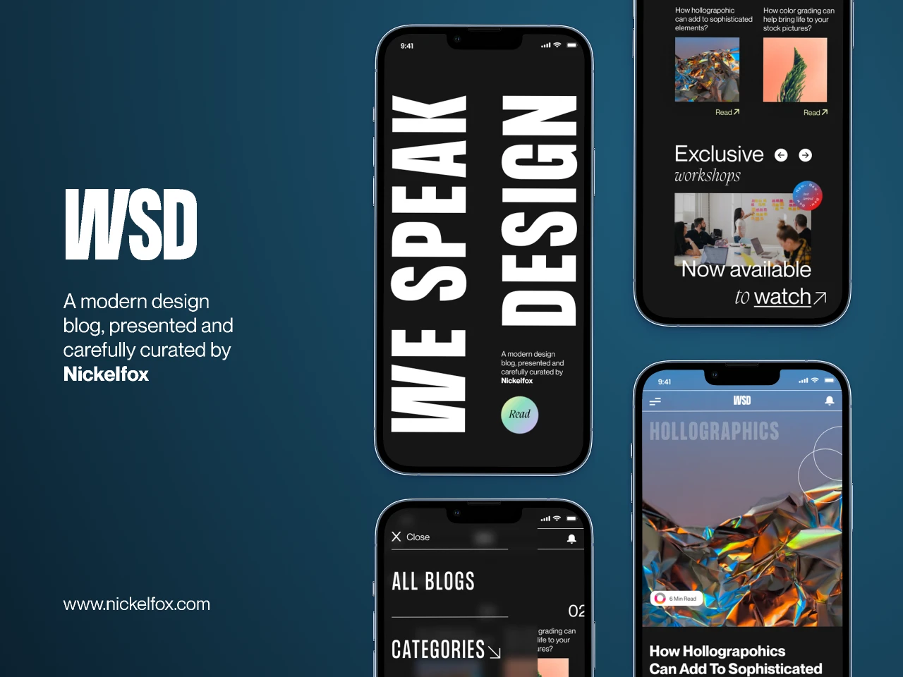 We Speak Design for Figma and Adobe XD