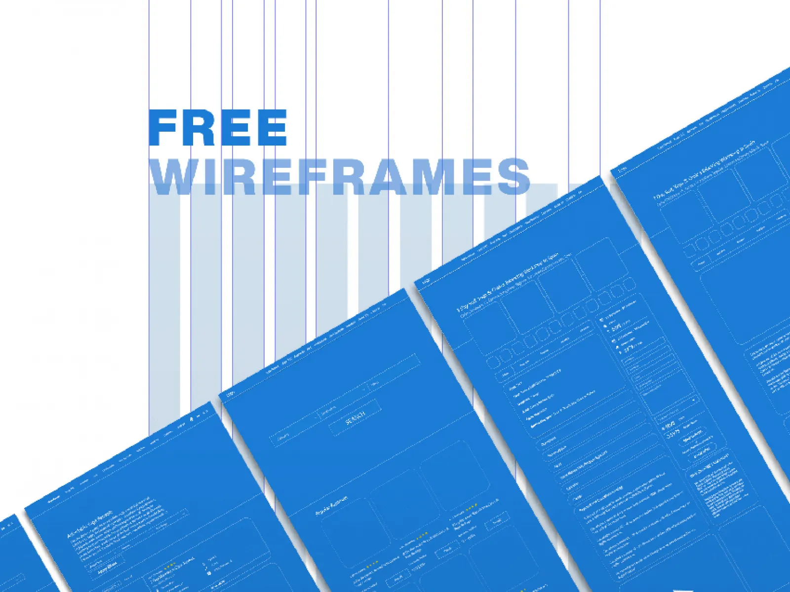 Website Wireframes UI Kit  - Free Figma Template