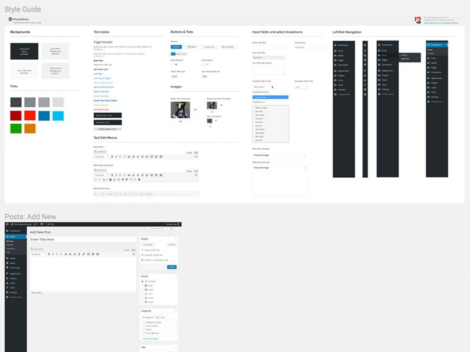 WordPress Admin UI Kit  - Free Figma Template